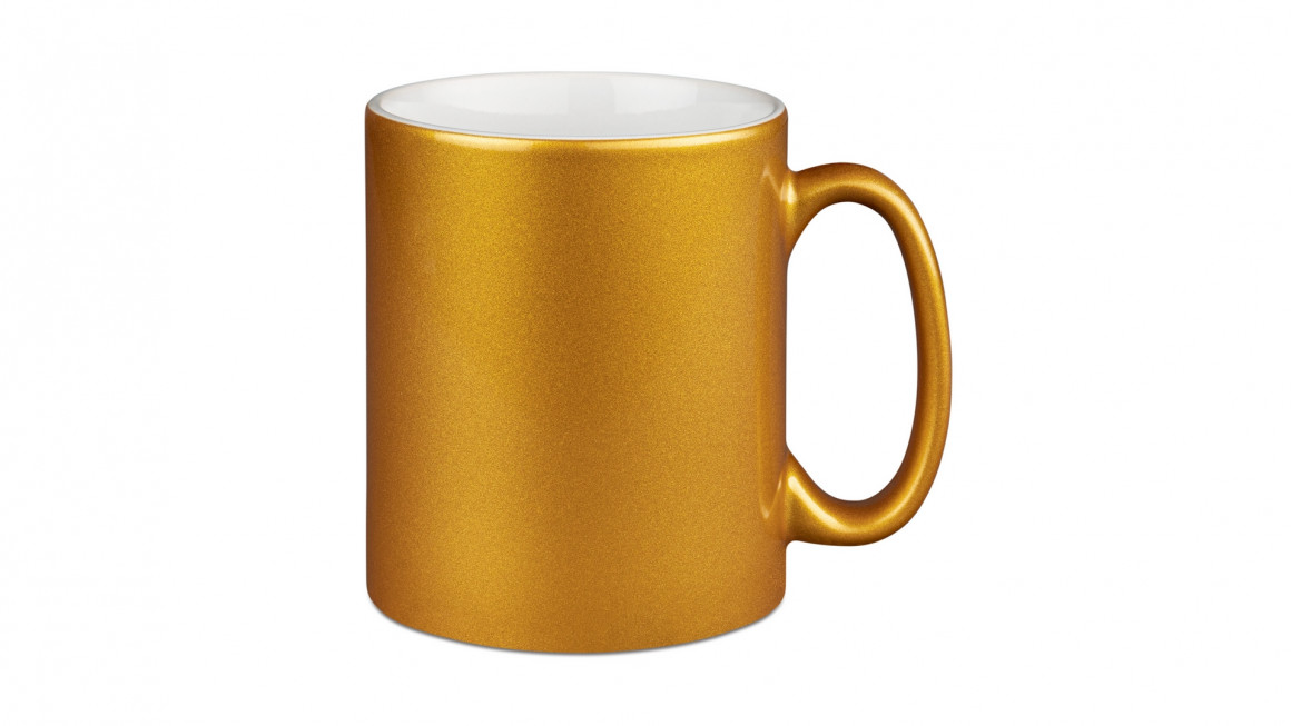 Keramiktasse Metallic
