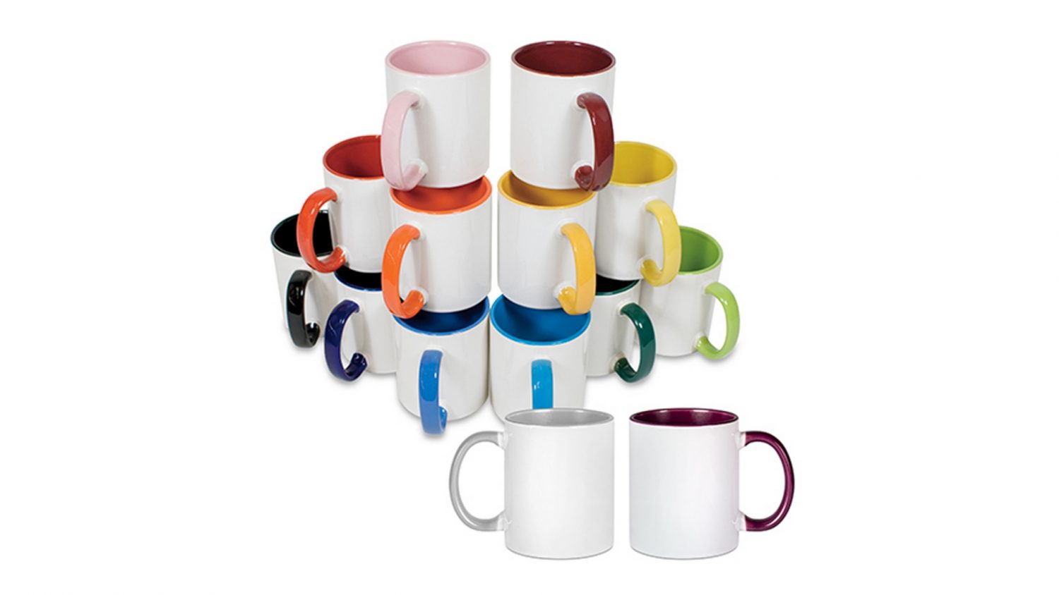 Keramiktasse Zweifarbig Produktion on Demand & Dropshipping